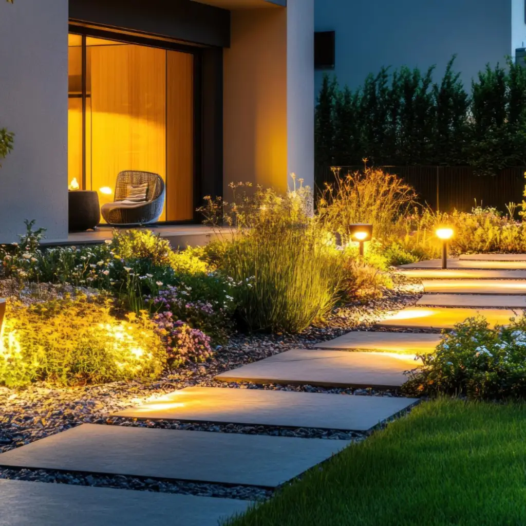landscape lighting in Brandon - 5 Hire us for commercial landscape lighting in Tampa FL